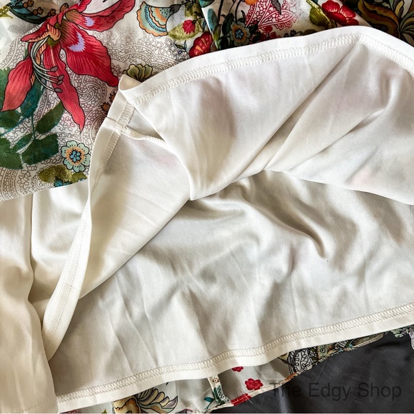 Lulus | Lilja Cream Floral Print Maxi Dress - Picture 7 of 8